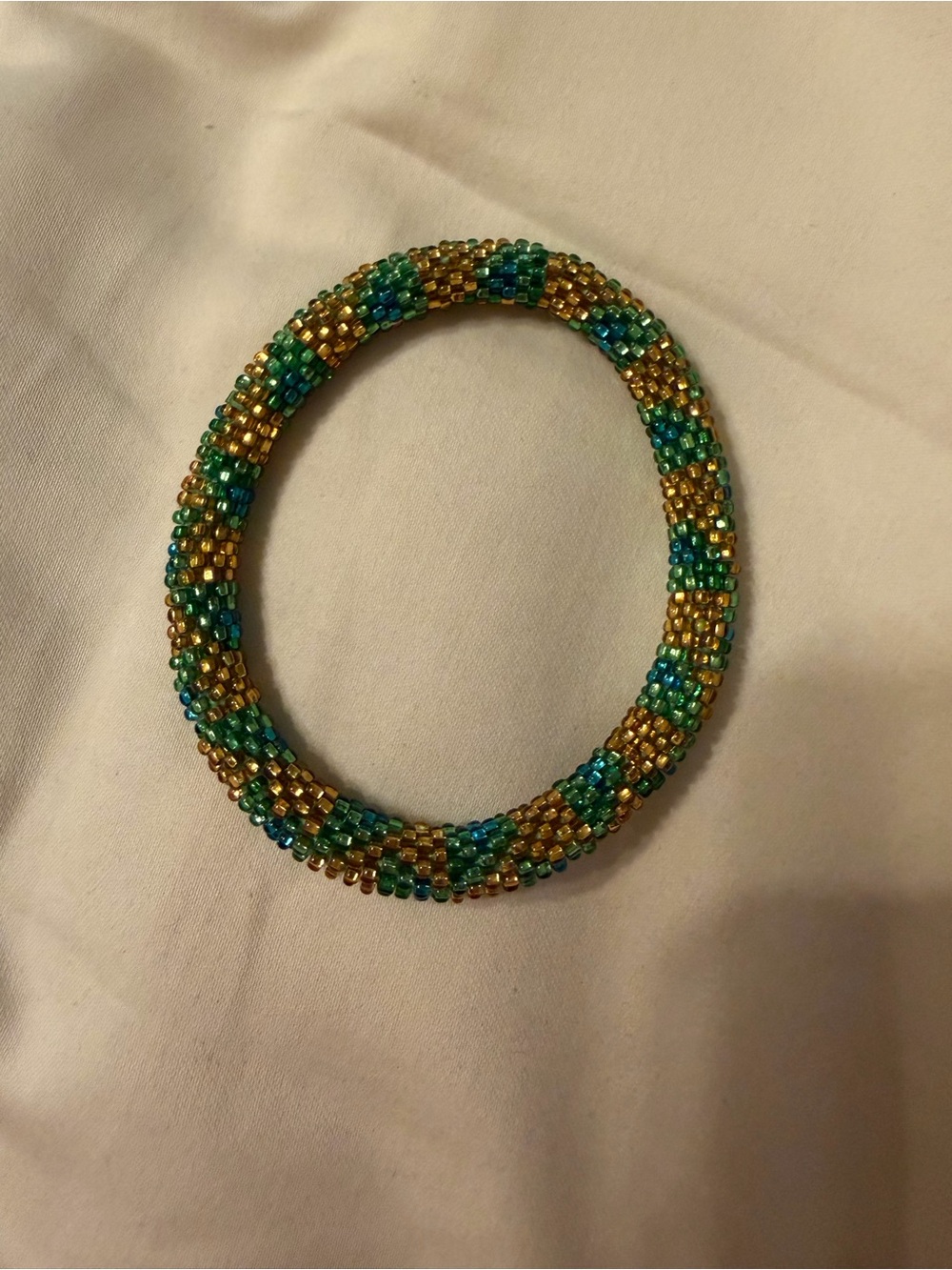 EUC Nepalese roll on Handmade Beaded Bracelet  bundle